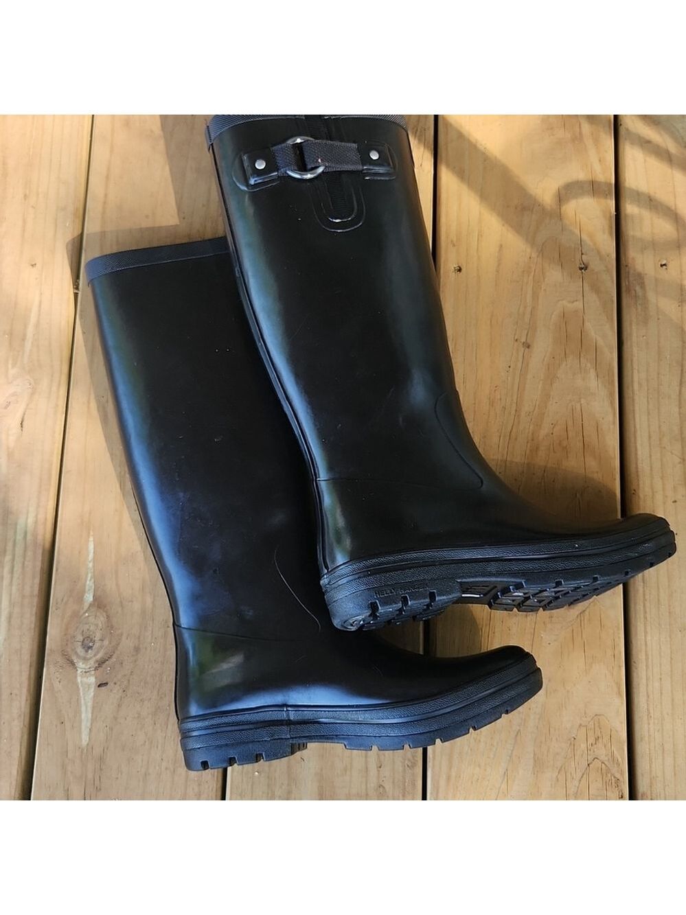 Helly Hansen rain boots, Sz 7, NWOT,never worn - Picture 5 of 7